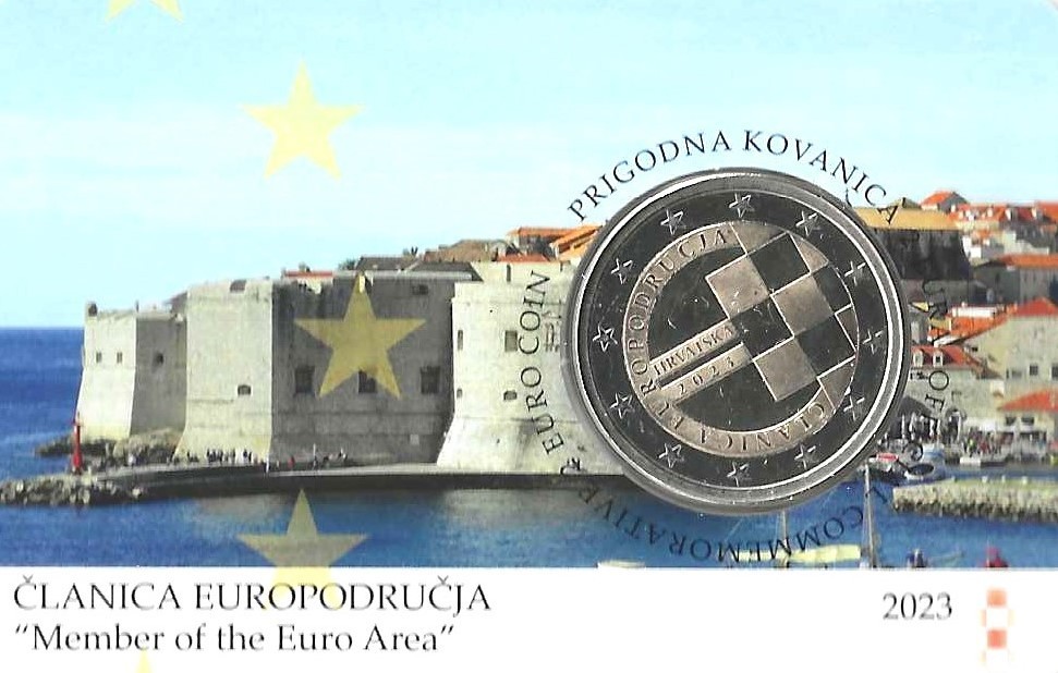 Coincard_Croatia_2023_2_Euro_Introduction_of_the_Euro