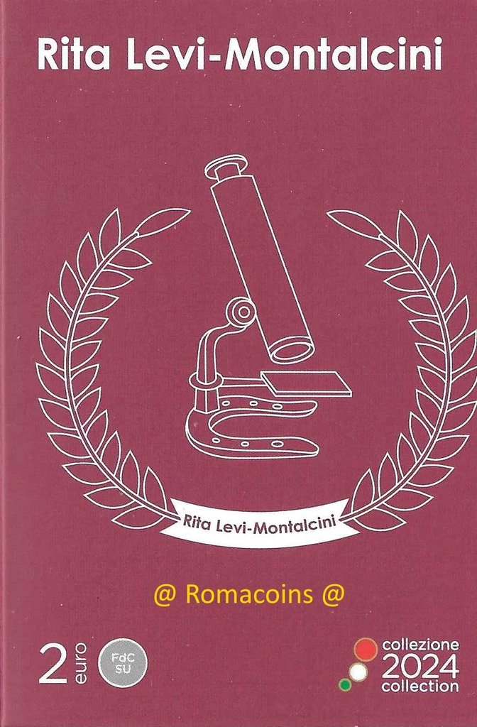 Coincard_Italia_2024_2_Euro_Commemorativi_Rita_Levi-Montalcini