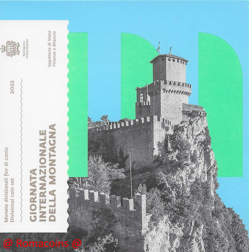 Divisionale_San_Marino_2022_5_Euro_Argento_9_Monete_Fdc