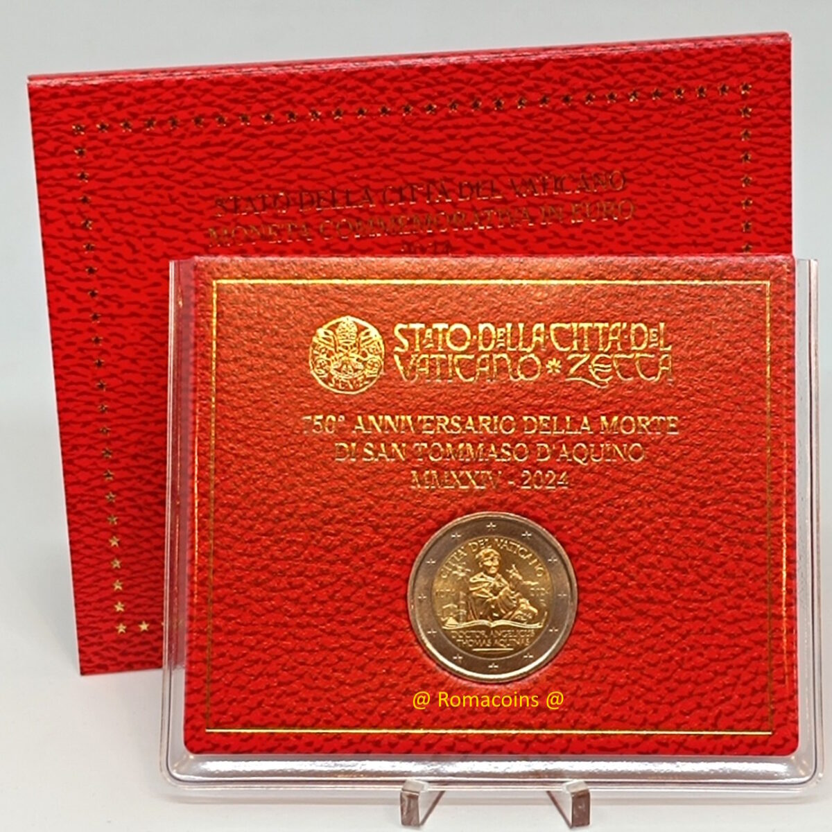 Vaticano (Ciudad Del) - Vaticano - 2 Euro 2024 - 750° Morte Di Tommaso - Foto 3