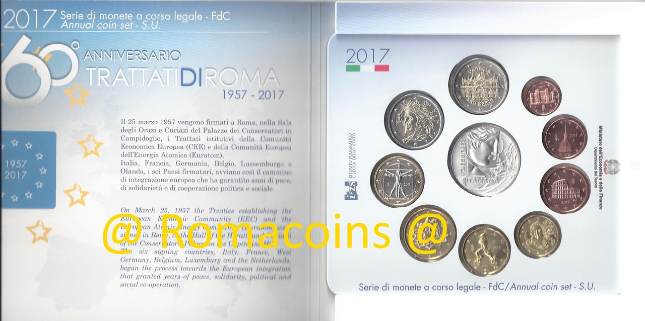 Kms_Italien_2017_60_Jahre_Roemische_Vertraege_Romacoins