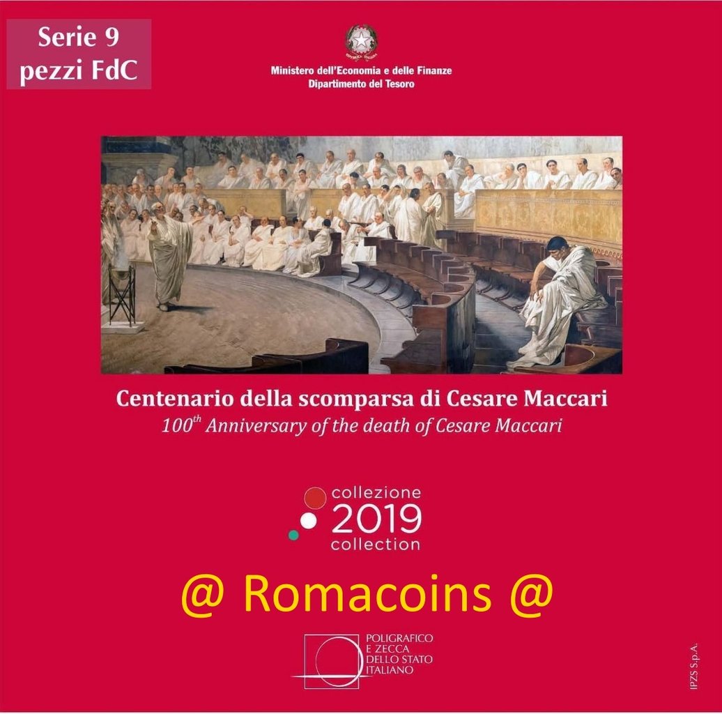Kms_Italien_2019_5_Euro_Cesare_Maccari_St