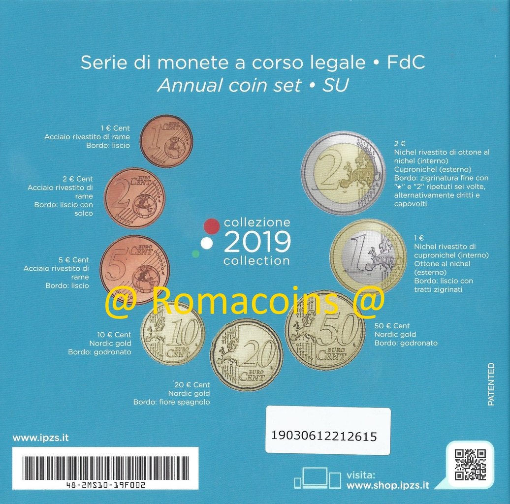 Kms_Italien_2019_Kursmuenzensatz_fuer_maennliches_Kind