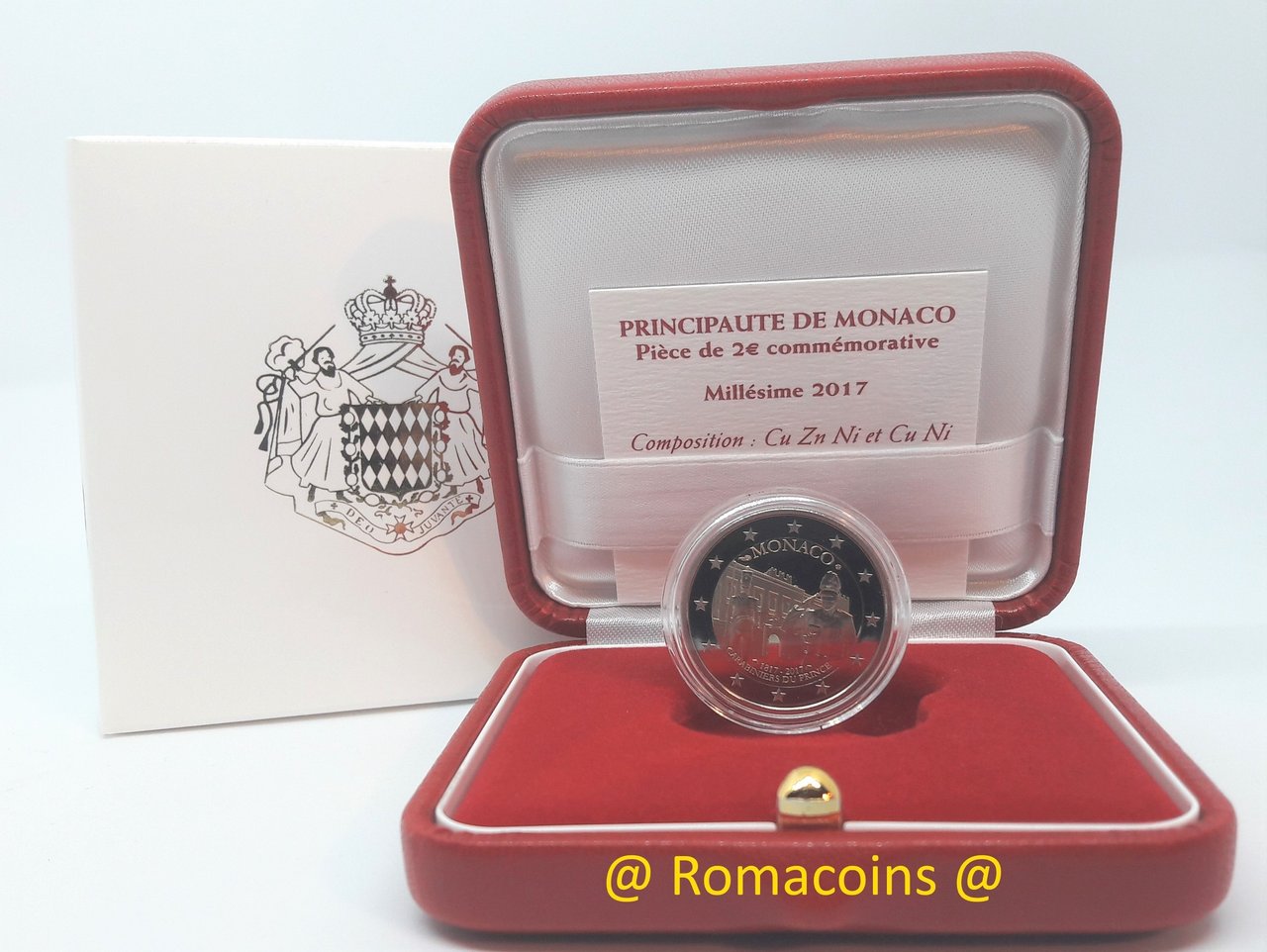 Monaco_2017_Carabinieri_2_Euro_Commemorativi_Proof_Fs_Be_Romacoins