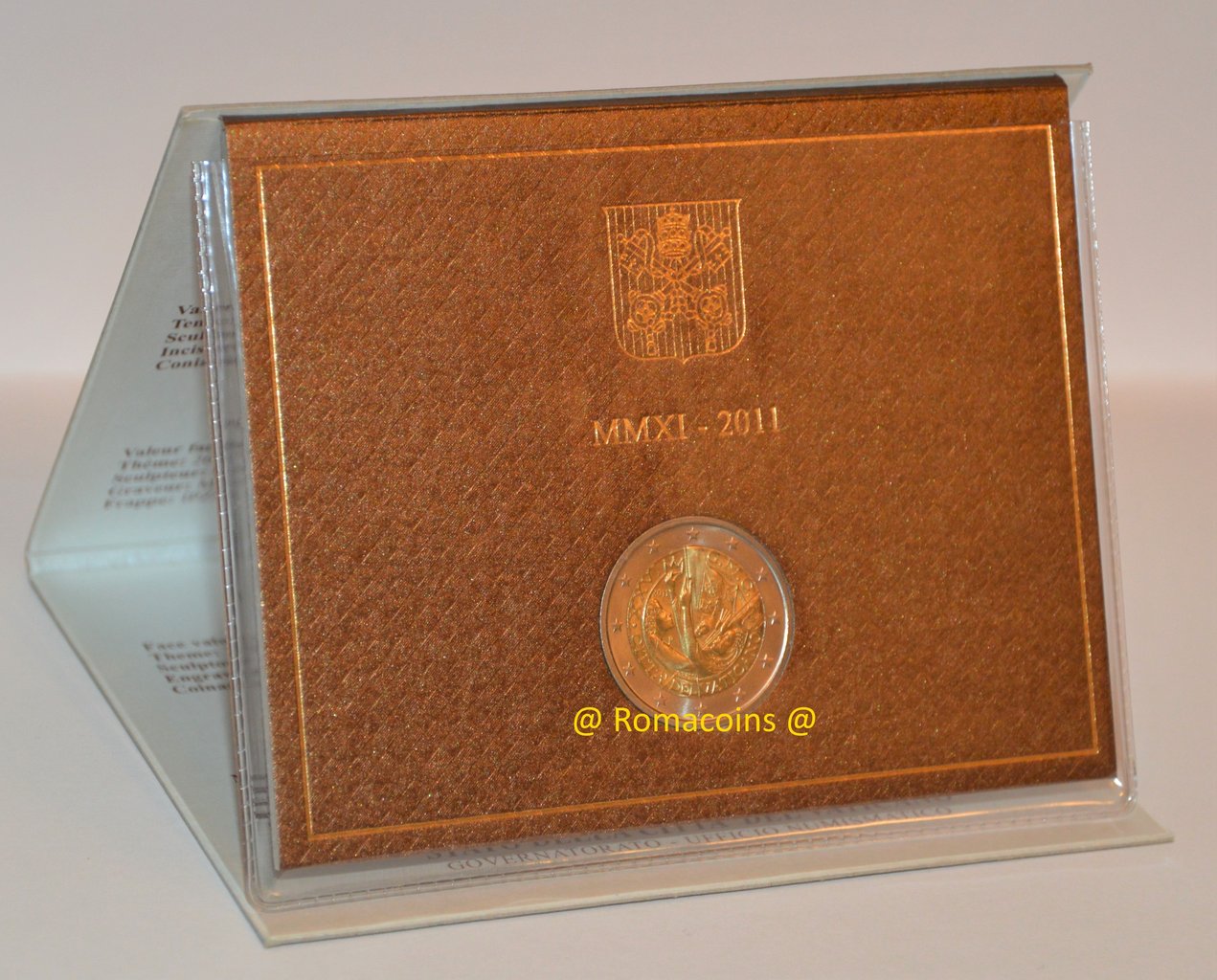 Moneda_Conmemorativa_2_Euros_Vaticano_2011_Oficial_Fdc