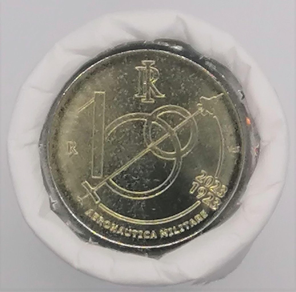 Rotolino_2_Euro_Italia_2023_Aeronautica_Militare_Raro