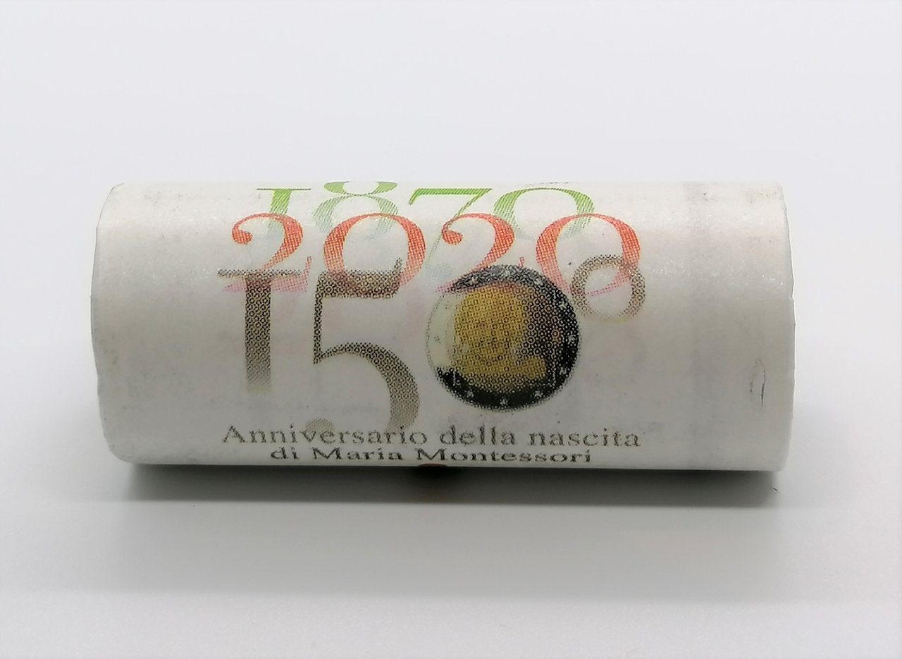 Rouleau_Italie_2_Euros_2020_Maria_Montessori