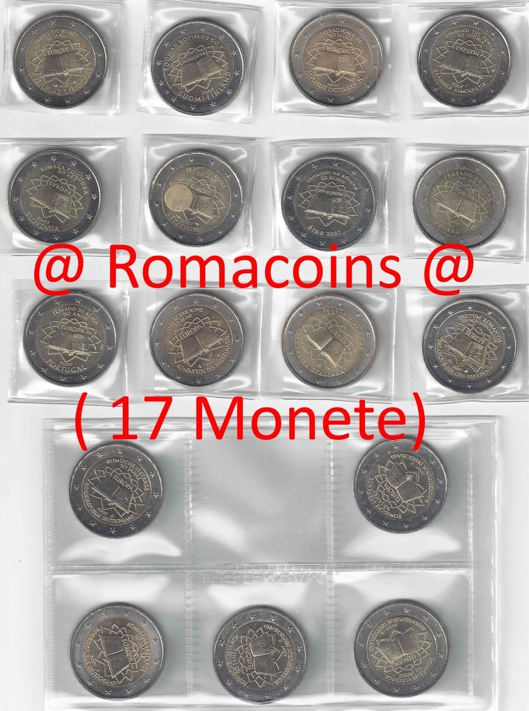 Serie_Completa_2_Euros_Conmemorativos_2007_Tratado_de_Roma
