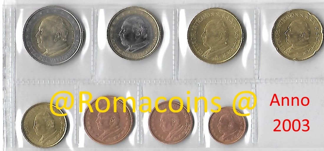 Serie_Completa_Vaticano_2003_1_cent_-_2_Euro_Unc_Romacoins