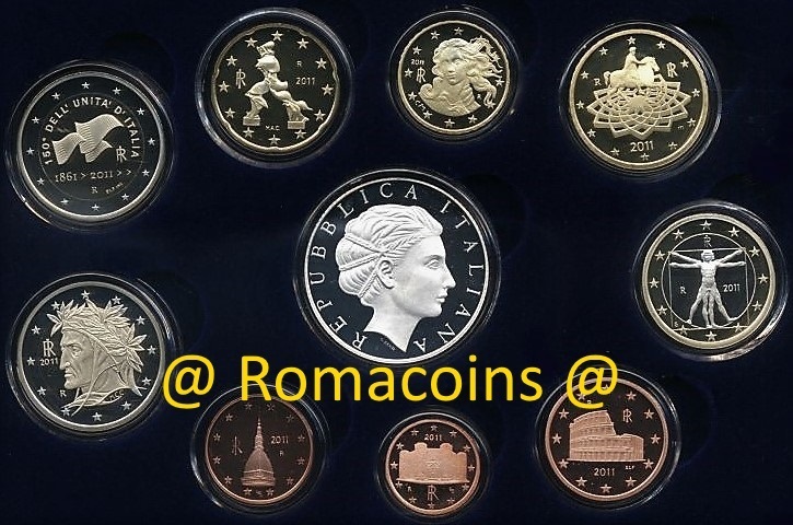 Serie_Proof_Italia_2011_Divisionale_5_Euro_Fondo_Specchio
