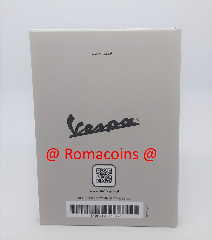 Triptychon_5_Euro_Vespa_2019_Italien_Silbermuenzen_Stempelglanz