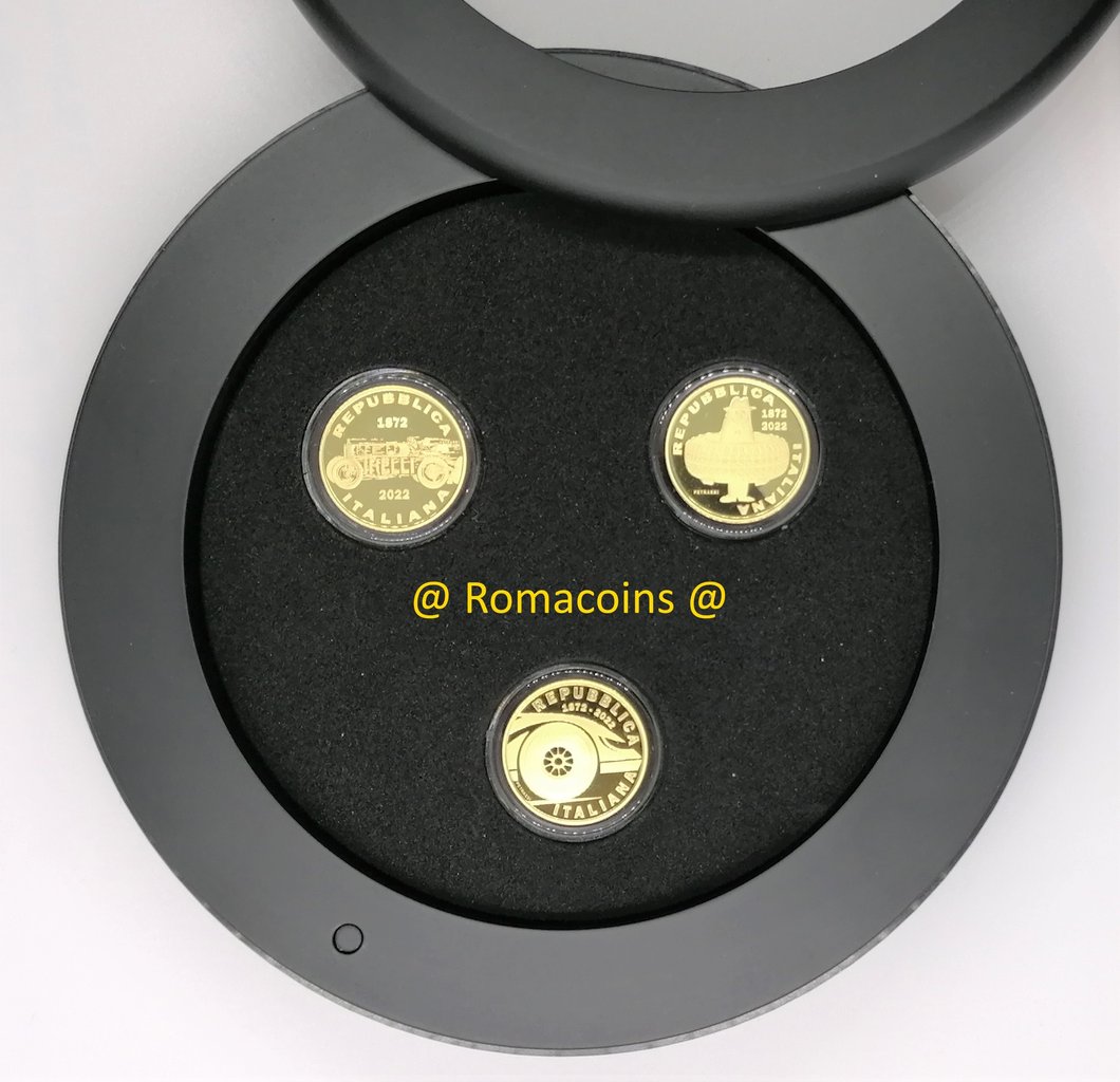 Triptychon_Pirelli_2022_20_Euro_Italien_Goldmuenzen_Selten