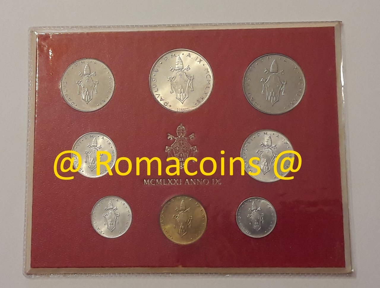 Vatican_Bu_Set_1971_Paul_VI_Lire_Romacoins