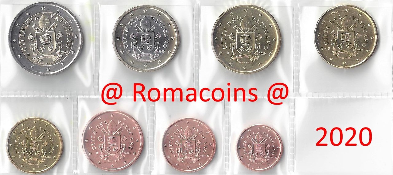 Vatican_Complete_Set_2020_1_cent_-_2_Euro_Unc.