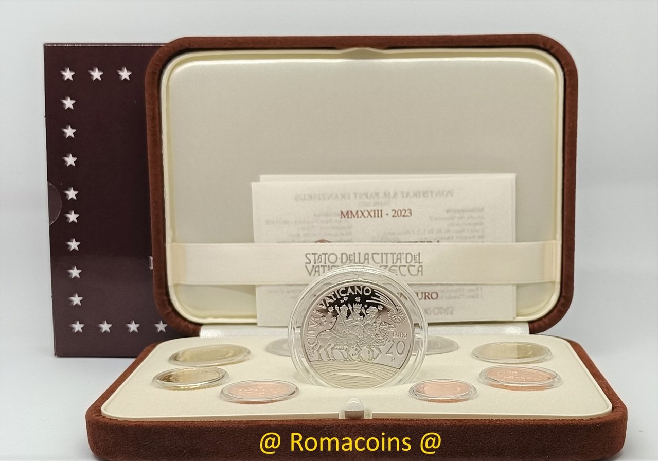 Vaticano_Proof_2023_20_Euro_Argento_Serie_Fondo_Specchio