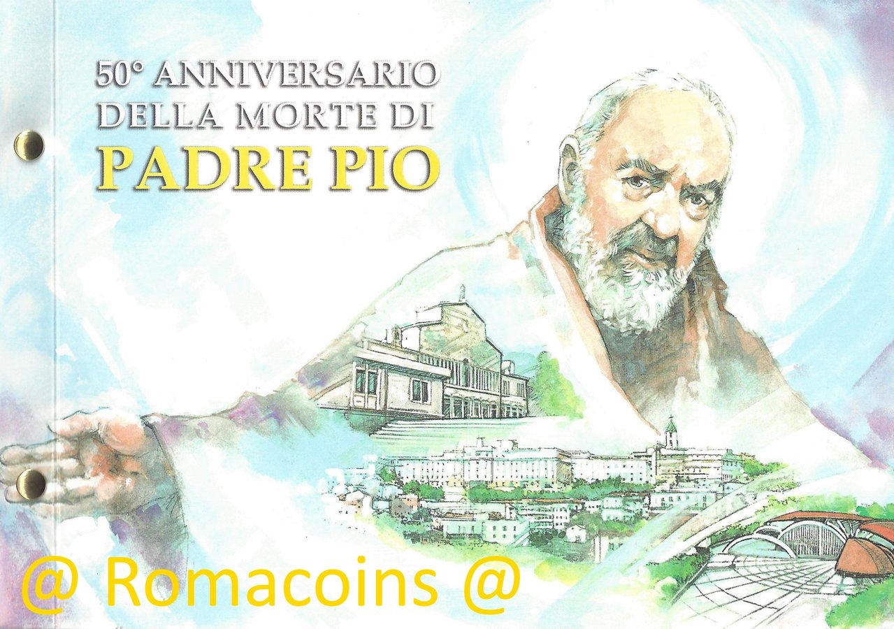 Vaticano_Sobre_Filatelico-Numismatico_2018_Padre_Pio