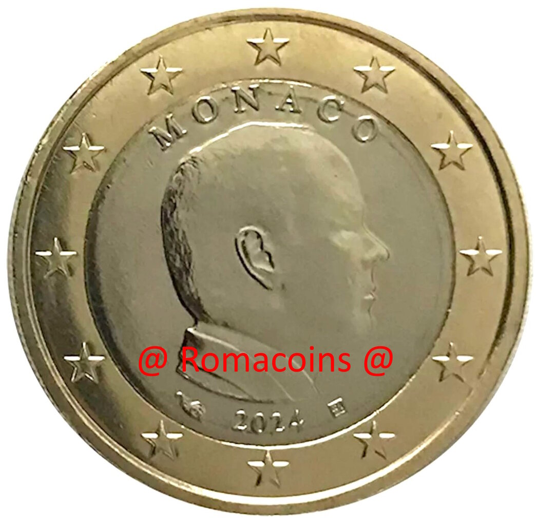 1_Euro_Monaco_2024_Fdc_Unc_Non_Circolata