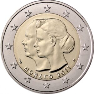 2 Euros Comemorativos Mónaco