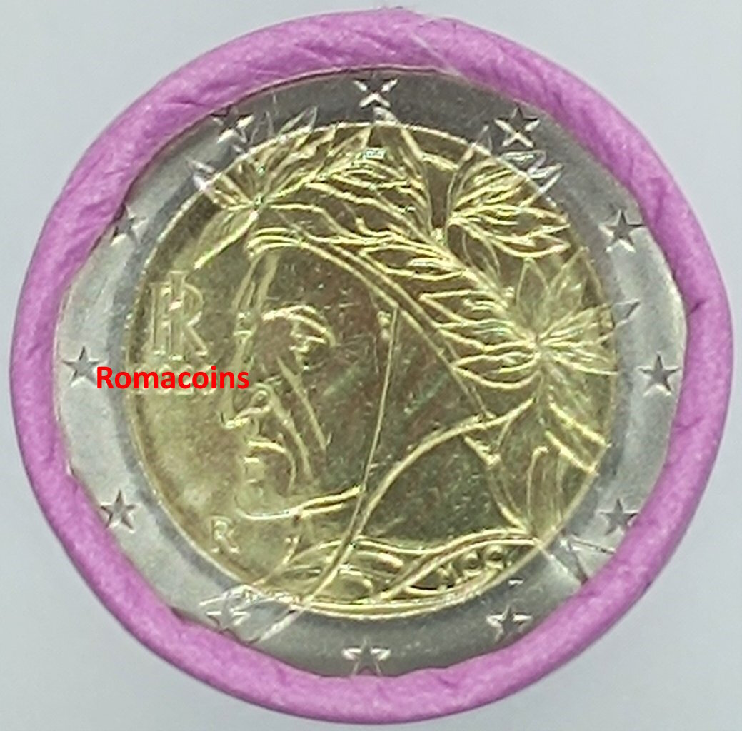 Rotolino_2_Euro_2021_Italia_Dante_Alighieri_Unc
