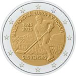 2 Euro Commemorativi Slovacchia 2025 Hockey