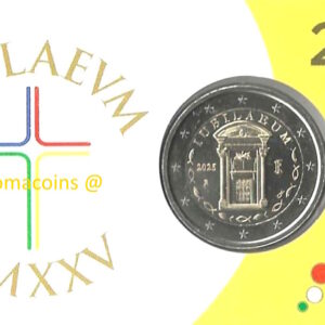 Coincard Italia 2025 2 Euro Commemorativi Giubileo