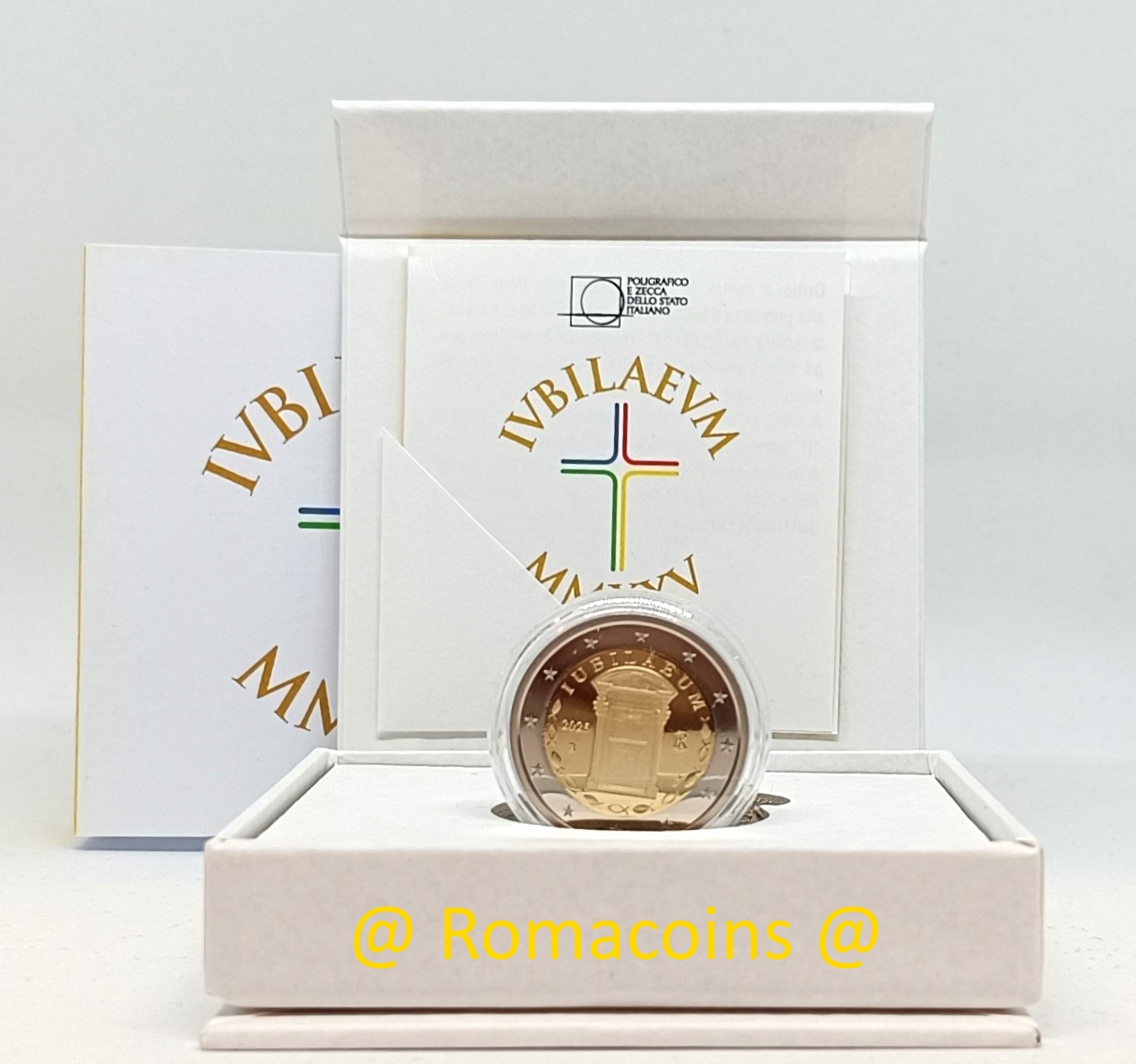 IMG_20250214_162750 2 Euro Commemorativi Italia 2025 Giubileo Proof Fs