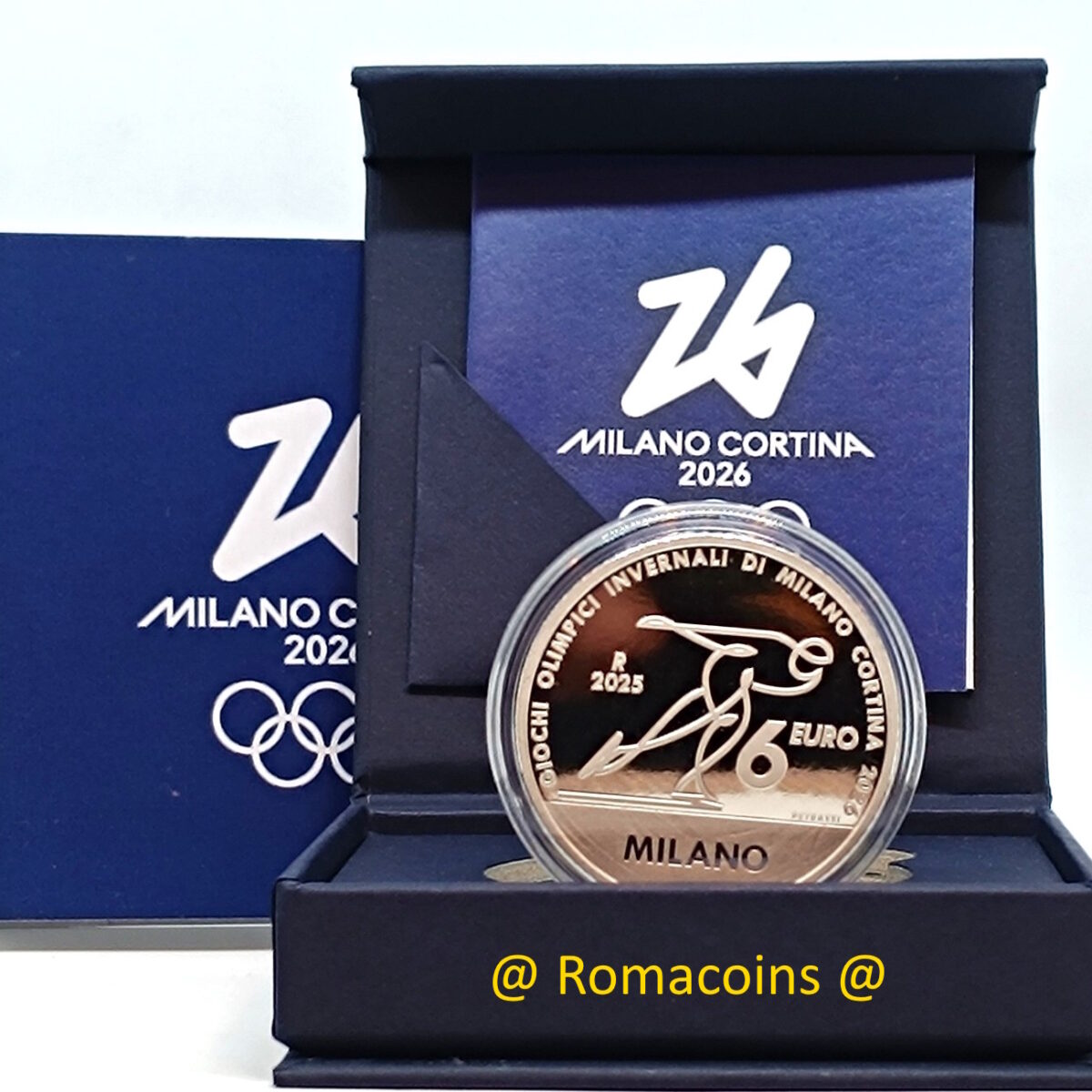 Pièce Commémorative Italie 2025 4 Euro Argent 925 Campari Proof - Disponible Immédiatement