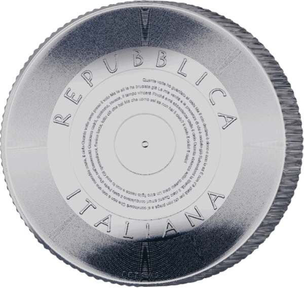5 euro argento Serie Canzoni Italiane – Il Cielo di Renato Zero