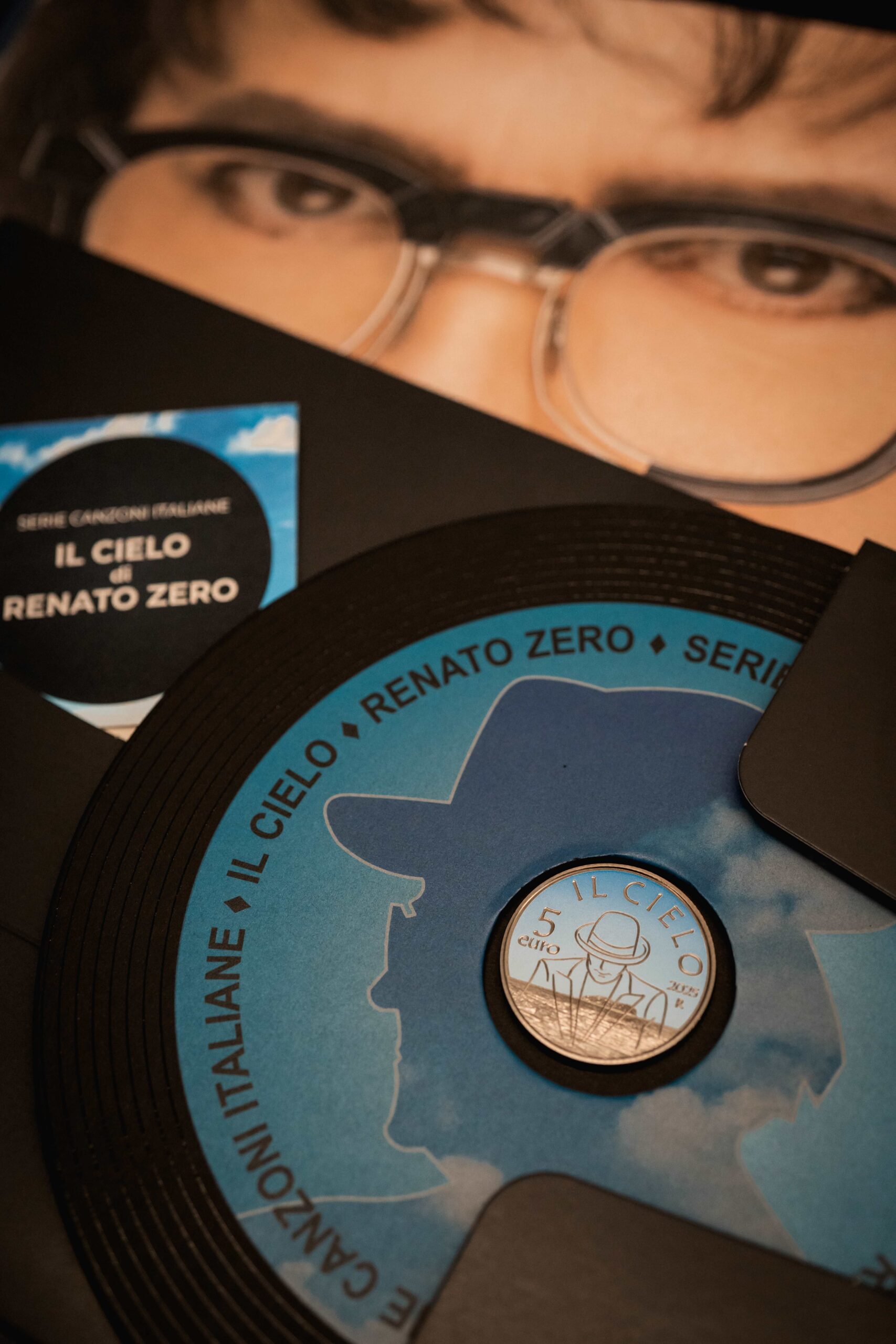 Renato Zero 4 5 euro argento Il Cielo di Renato Zero