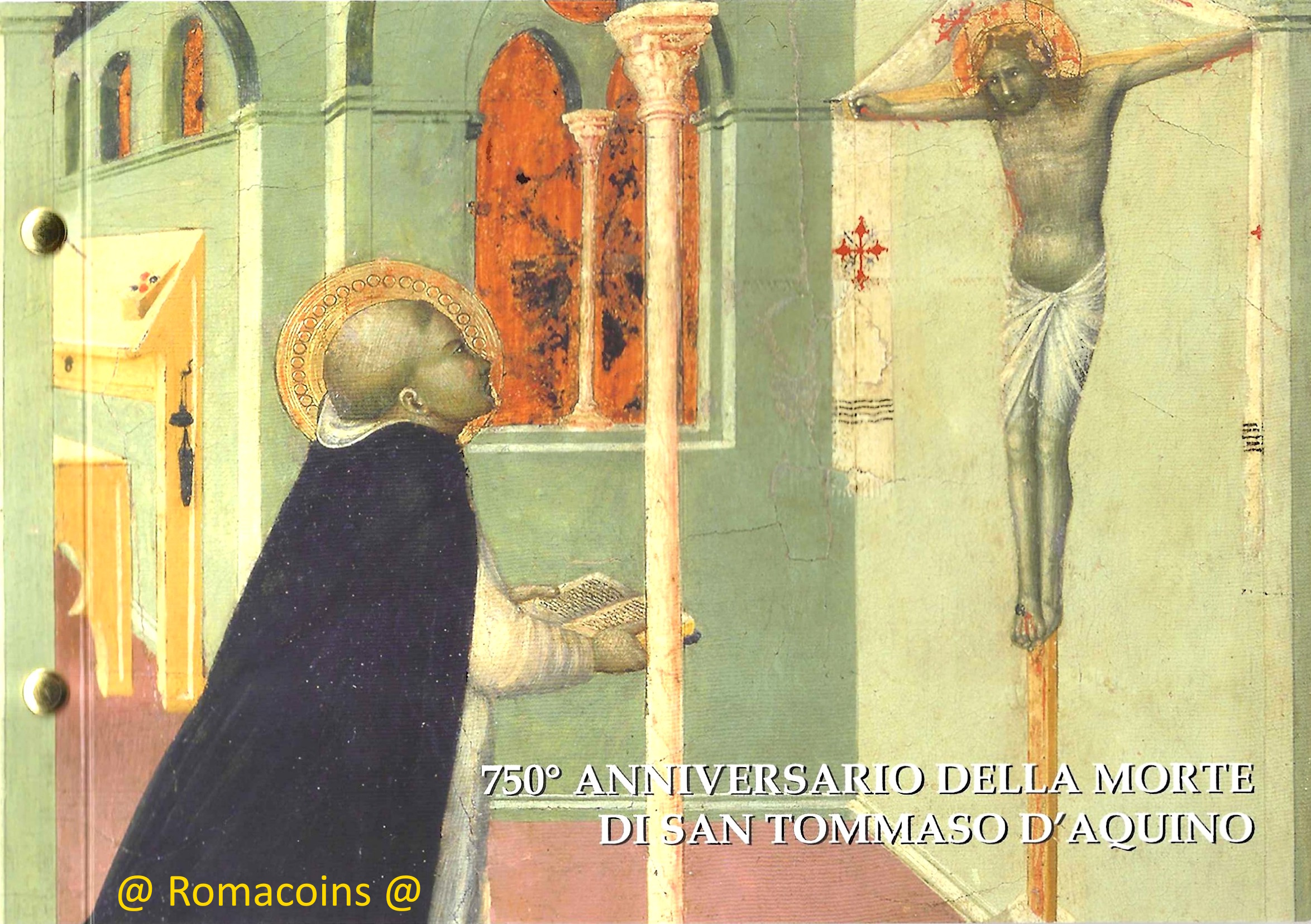 Busta Filatelica Numismatica Vaticano 2024 Tommaso D'Aquino Busta Filatelica Numismatica Vaticano 2024 Tommaso D'Aquino