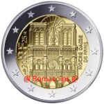 2 Euro Commemorativi Francia 2025 Cattedrale di Notre-Dame