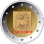 2 Euro Commemorativi Lettonia 2025 Selija Unc Romacoins