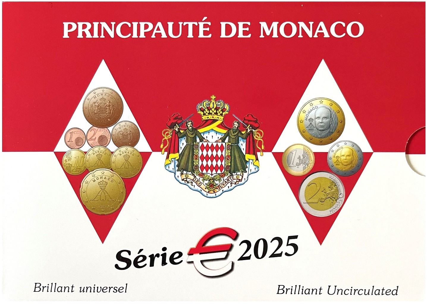 Divisionale Monaco 2025 Serie Fdc Fior Di Conio Divisionale Monaco 2025 Serie Fdc Fior Di Conio