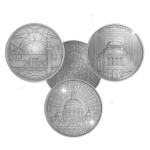 Trittico Le Tre Religioni Monoteiste 2025 3 Euro Italia Argento Fdc