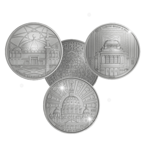 Trittico Le Tre Religioni Monoteiste 2025 3 Euro Italia Argento Fdc