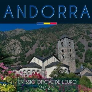 Divisionale Andorra 2025 Fior di Conio Fdc