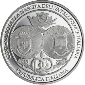 5 Euro Intelligence 2025 Italia Argento Proof