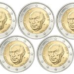 2 Euro Commemorativi 2026 Konrad Adenauer ADFGJ