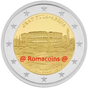 2 Euro Commemorativi Croazia 2025 Arena di Pola