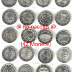 Collezione Completa 2 Euro Commemorativi 2025 42 Monete