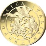 0,75 Euro Giglio 2026 Italia Flora e Fauna Oro 999,9