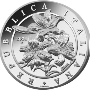 1,5 Euro Il Giglio Flora e Fauna 2026 Italia Argento Fdc 10 OZ Rara