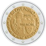 2 Euros Commémorative Slovaquie 2026 Trencin Unc