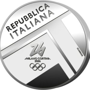 4 Euro Handover 2026 Italia Argento Reverse Proof