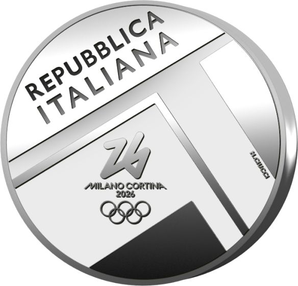 4 Euro Handover 2026 Italia Argento Reverse Proof