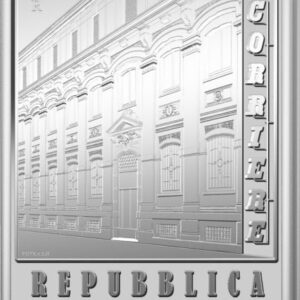 1,5 Euro Corriere della Sera 2026 Italia Argento