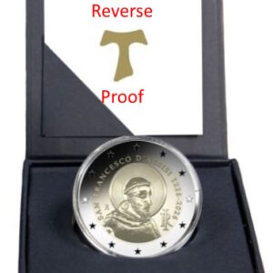 2 Euro Reverse San Francesco D'Assisi 2026 Italia Proof Fs