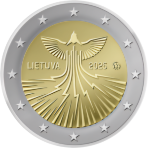 2 Euro Lituania 2026 Indipendenza Energetica Unc