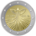 2 Euro Lithuania 2026 Energy Independence Unc