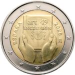 2 Euro Spain 2026 Article 49 Inclusion Unc